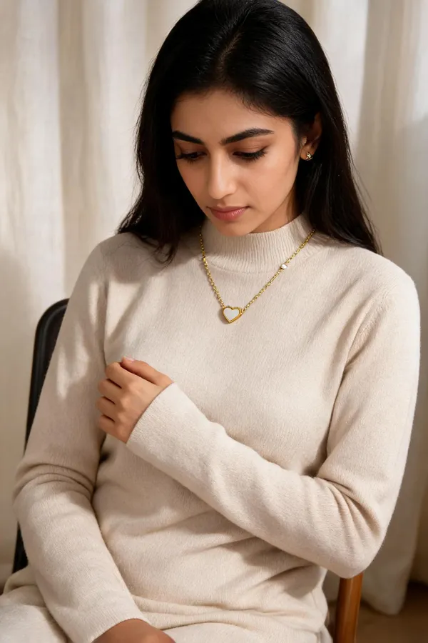 Golden_Stainless_Steel_Necklace_For_Women