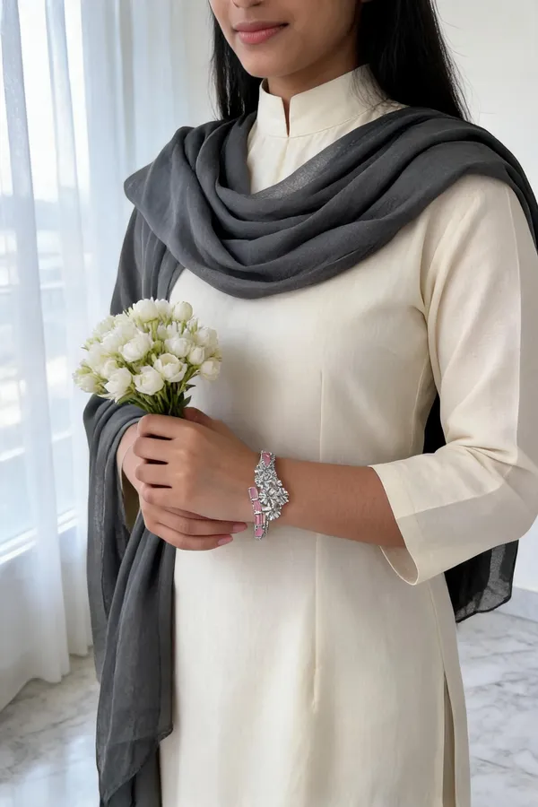 Silver_Stainless_Steel_Bracelet_For_Women