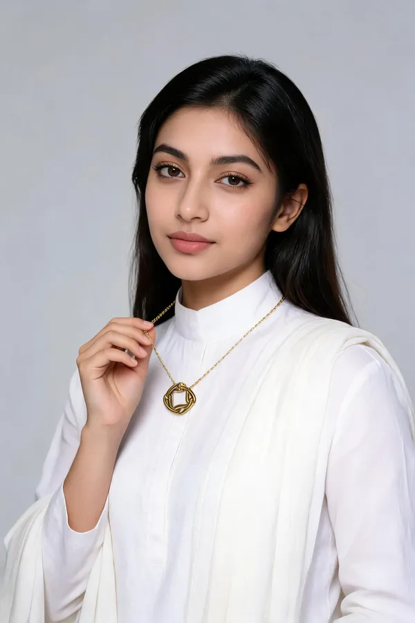 Golden_Stainless_Steel_Necklace_For_Women