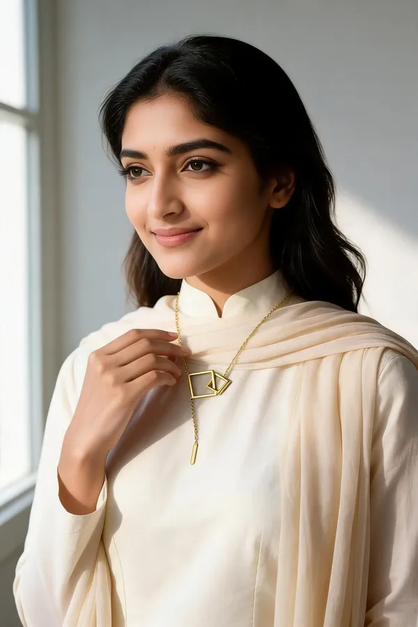Golden_Stainless_Steel_Necklace_For_Women