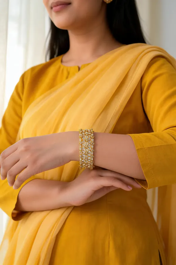 Golden_Stainless_Steel_Bracelet_For_Women