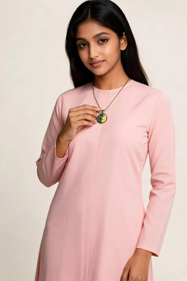 Golden_Stainless_Steel_Necklace_For_Women