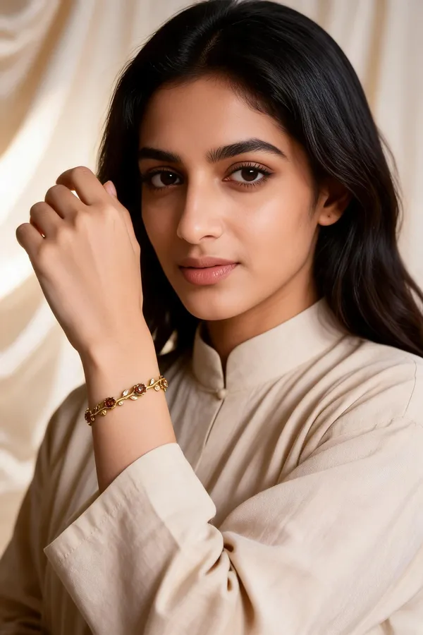 Golden_Stainless_Steel_Bracelet_For_Women