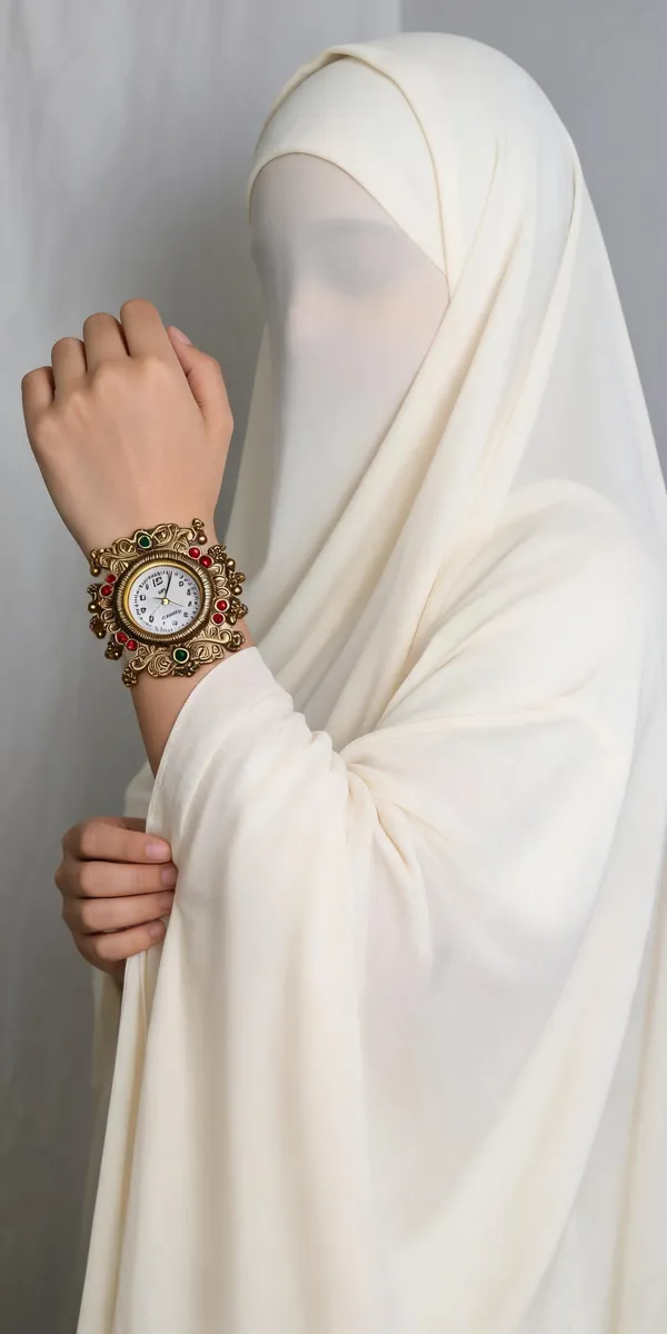 Golden_Stainless_Steel_Kashmiri_Watch_For_Women