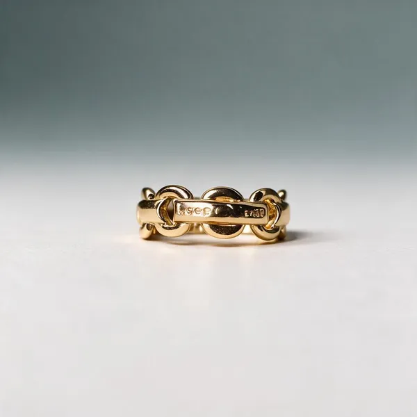 Golden_Stainless_Steel_Ring_For_Women_-_Pack_of_2