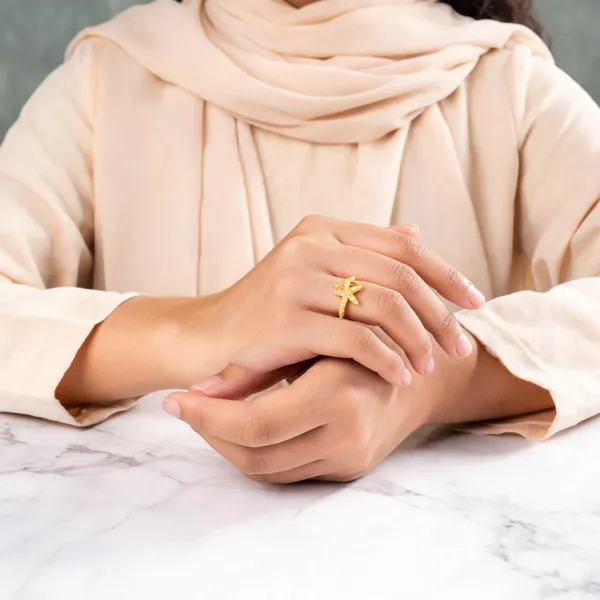 Golden_Stainless_Steel_Ring_For_Women
