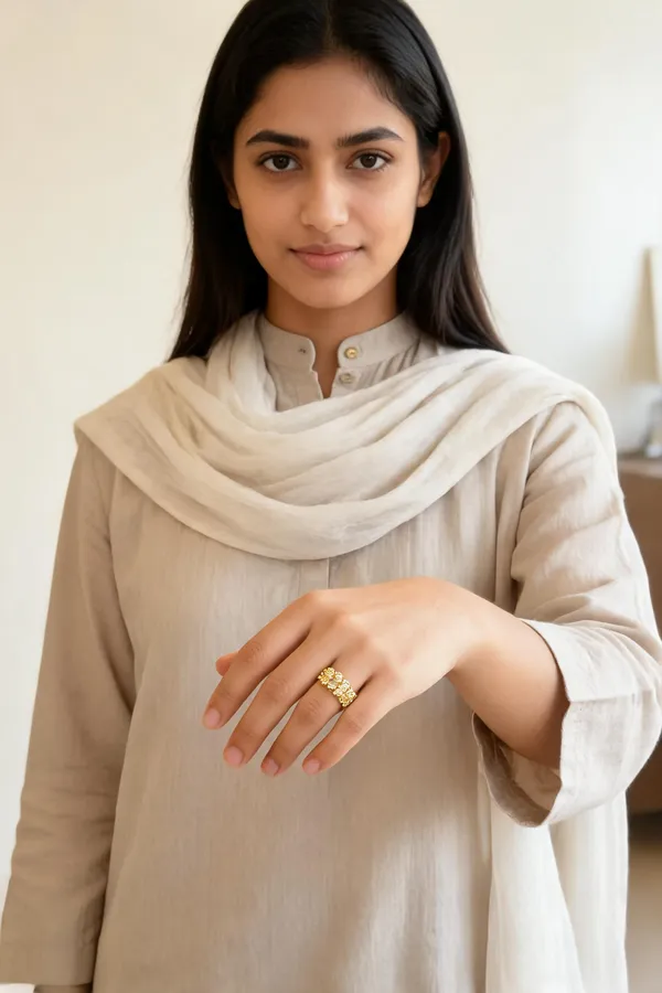 Golden_Stainless_Steel_Ring_For_Women