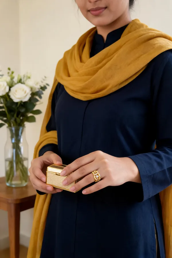 Golden_Stainless_Steel_Ring_For_Women