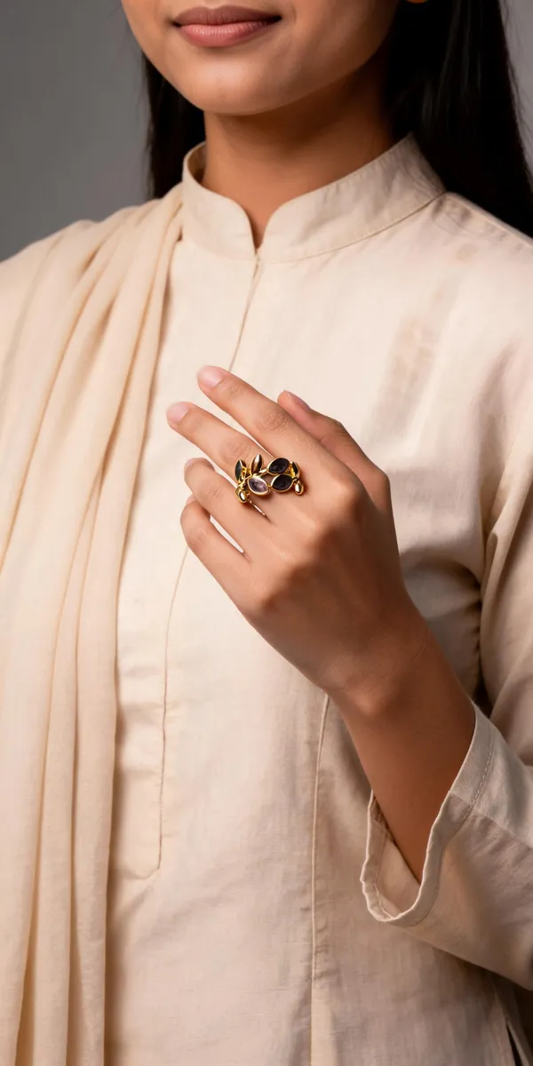 Golden_Stainless_Steel_Ring_For_Women