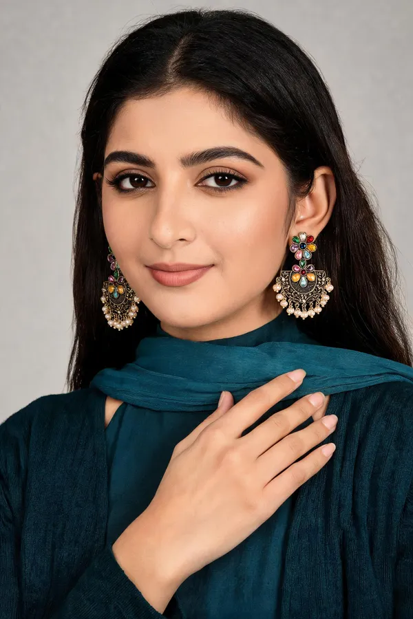 Multi-Colour_Stainless_Steel_Earrings_For_Women