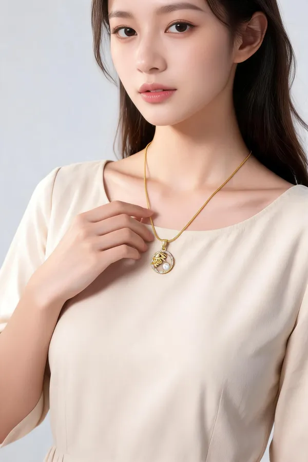 Golden_Stainless_Steel_Necklace_For_Women