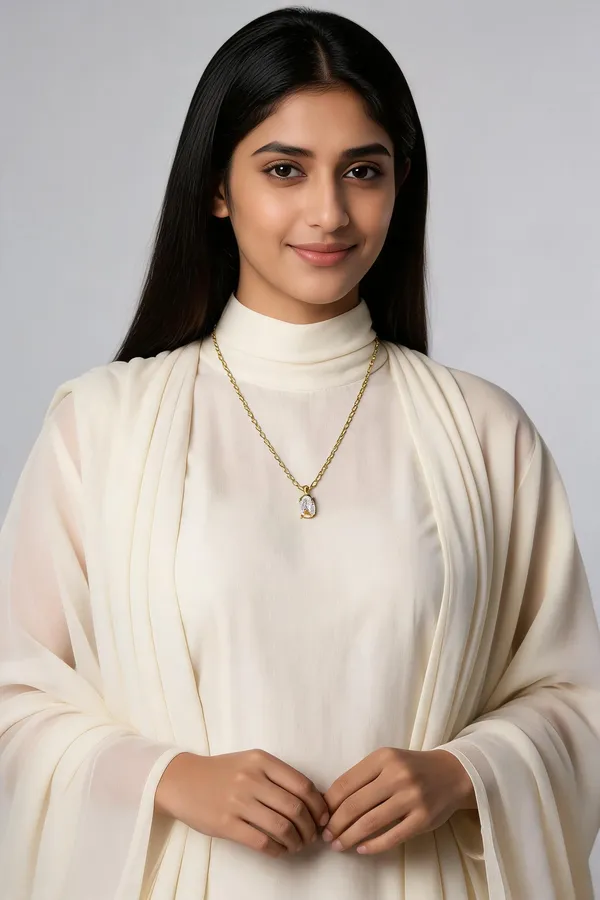 Golden_Stainless_Steel_Necklace_For_Women