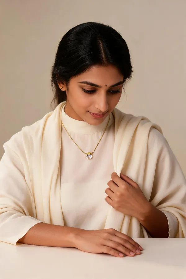Golden_Stainless_Steel_Necklace_For_Women