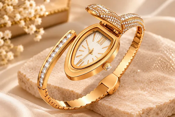 Souvelle_by_Trishh-Snake_watch-Golden