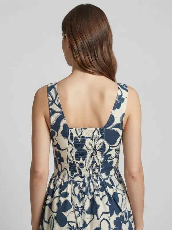 Floral_Printed_Blue_Rayon_Square_Neck_Sleeveless_Fit_and_Flare_Midi_Dress