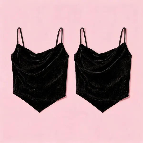 Black_Velvet_Slim_Fit_Solid_V-Neck_Top_For_Women_-_Pack_of_2