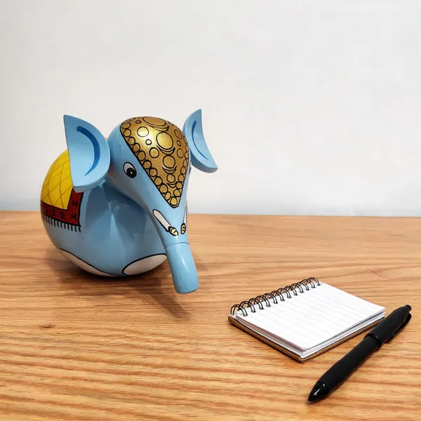 Blue_Yellow_Wood_Hand_Painted_Elephant_Figurine