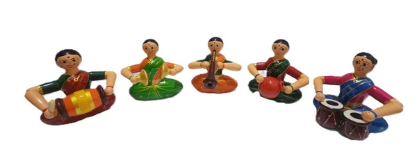 Hand_Painted_Indian_Woman_Musical_Figurine