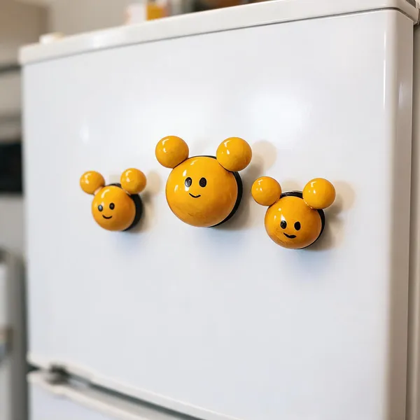 Wood_Honey_Bee_Face_Decorative_Fridge_Magnet_Set_Of_3