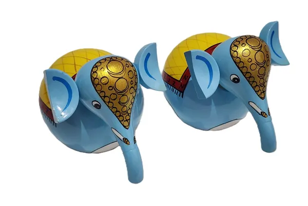Blue_Yellow_Wood_Hand_Painted_Elephant_Figurine
