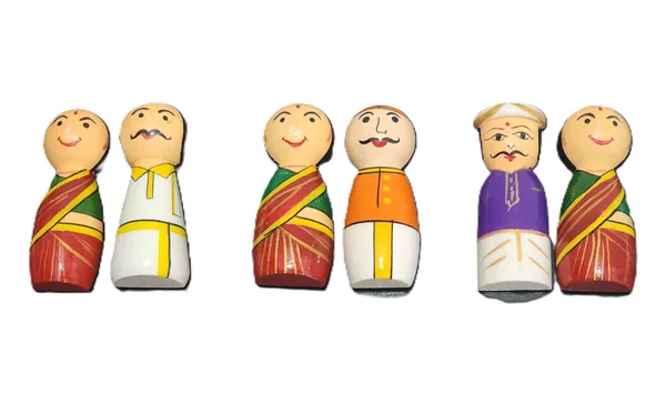 Multicolor_Wood_Hand_Painted_Indian_Couple_Figurines