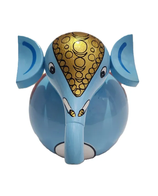 Blue_Yellow_Wood_Hand_Painted_Elephant_Figurine