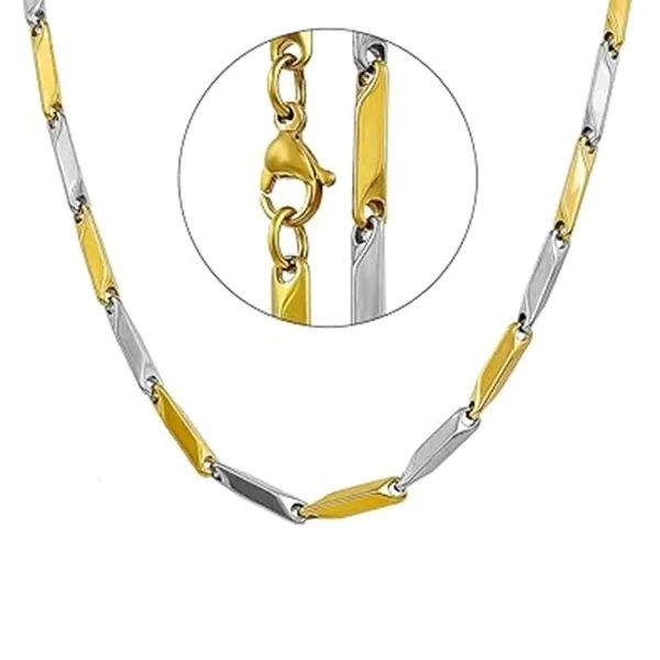 Men_S_Two_Tone_Stainless_Steel_Chain_Necklace