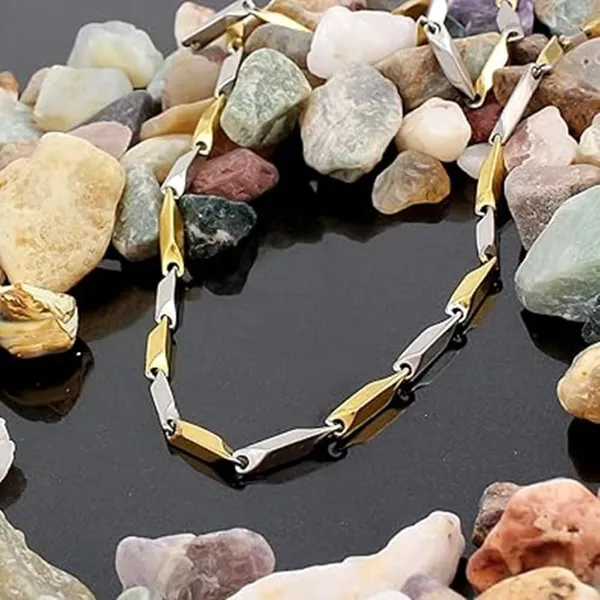 Men_S_Two_Tone_Stainless_Steel_Chain_Necklace