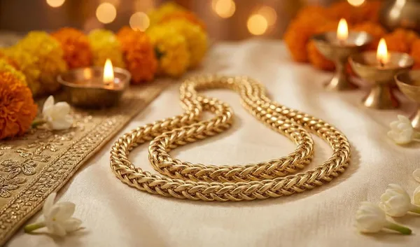 Gold_Plated_Wheat_Chain_Necklace