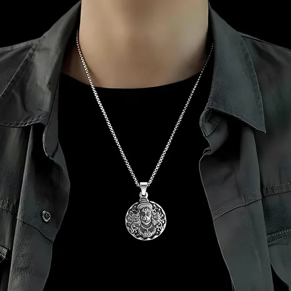 Stainless_Steel_Hanuman_Pendant_Necklace