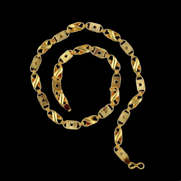 Gold_Plated_Brass_Chain_Necklace_For_Men