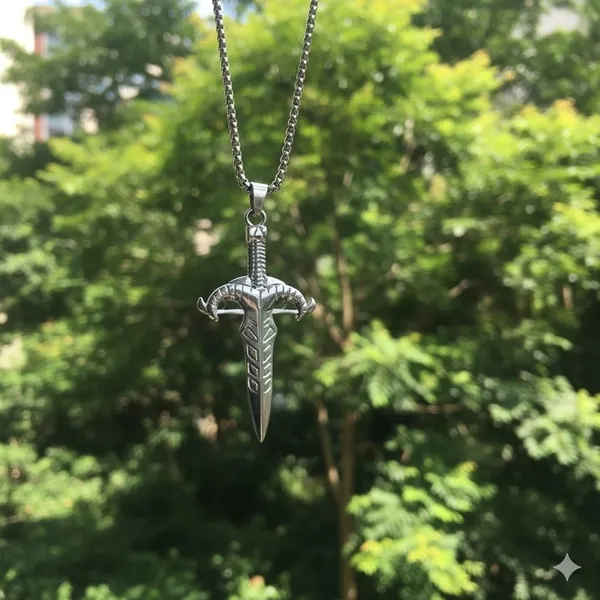 Stainless_Steel_Sword_Pendant_Necklace
