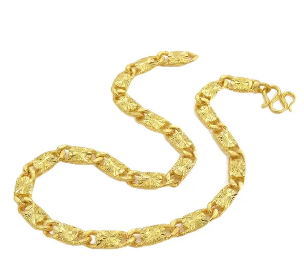 Gold_Plated_Brass_Chain_Necklace_For_Men