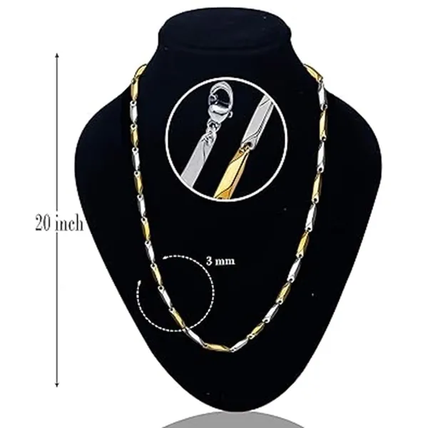 Men_S_Two_Tone_Bar_Link_Chain_Necklace