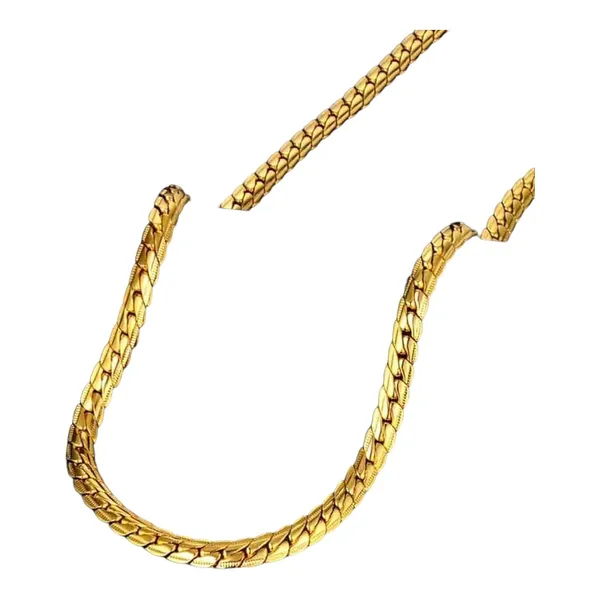 Stainless_Steel_Curb_Link_Chain_Necklace_For_Men