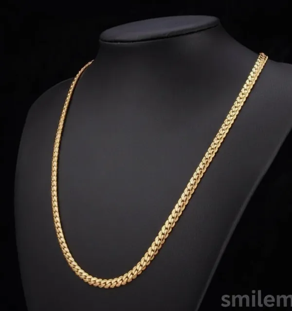 Stainless_Steel_Curb_Link_Chain_Necklace_For_Men