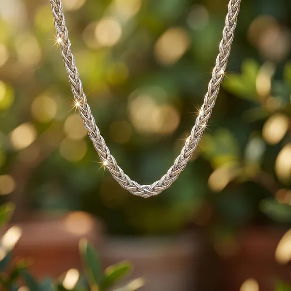 Mens_Stainless_Steel_Wheat_Chain_Necklace