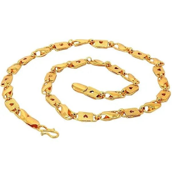 Men_S_Brass_Rope_Chain_Necklace