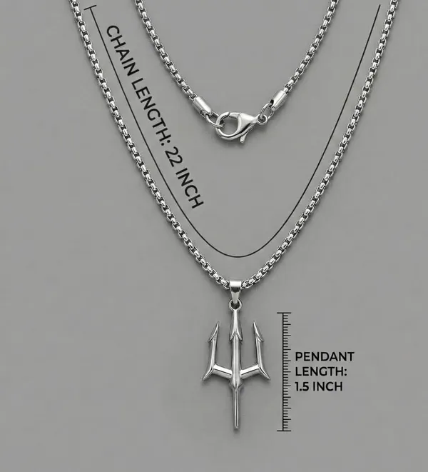 Trident_Pendant_Necklace_With_Stainless_Steel_Chain