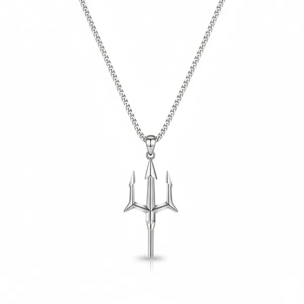 Trident_Pendant_Necklace_With_Stainless_Steel_Chain
