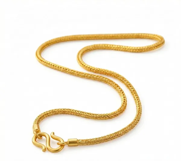 Gold_Plated_Brass_Chain_Necklace_For_Men