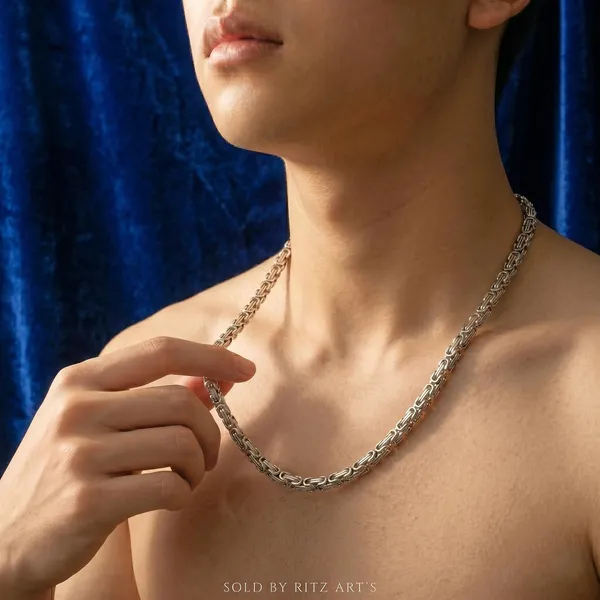 Men_S_Stainless_Steel_Byzantine_Chain_Necklace