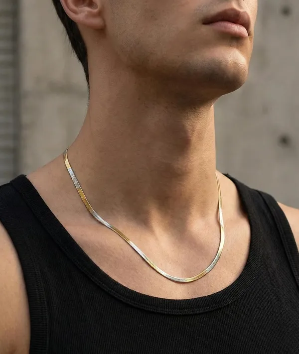 Flat_Herringbone_Chain_Necklace