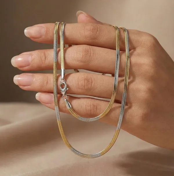 Flat_Herringbone_Chain_Necklace