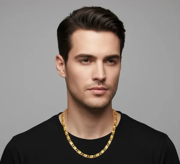 Gold_Plated_Chain_Necklace_For_Men
