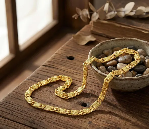 Brass_Necklace_Chain_For_Men