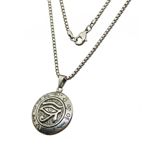 Eye_Of_Horus_Stainless_Steel_Pendant_Necklace