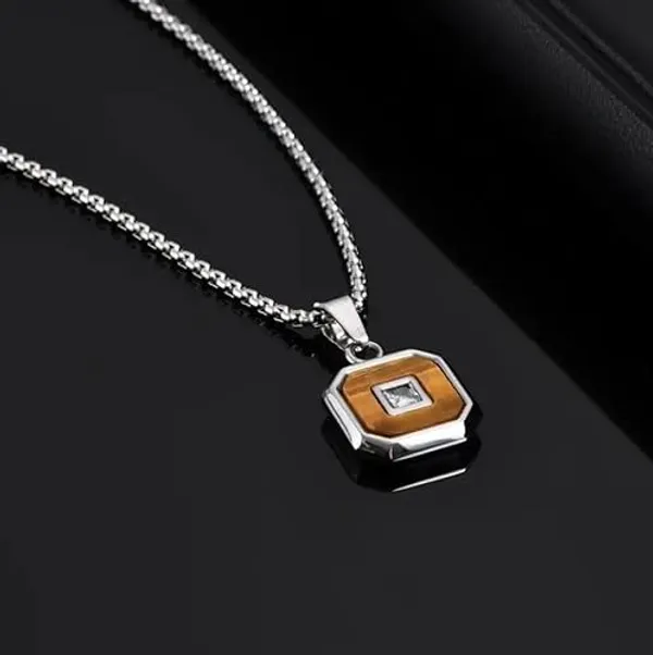 Men_S_Tiger_S_Eye_Pendant_Necklace_With_Stainless_Steel_Chain