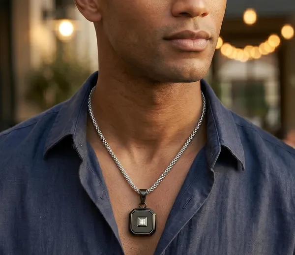 Men_S_Stainless_Steel_Pendant_Necklace_With_Chain