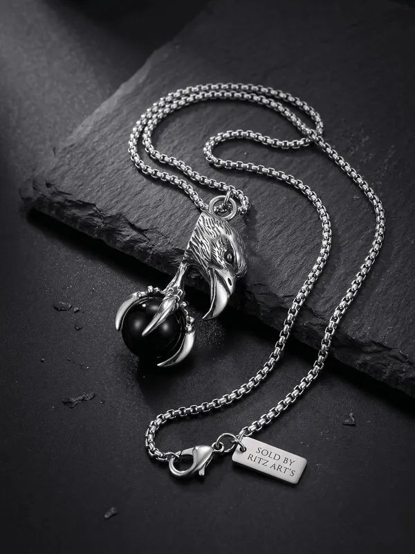 Men_S_Stainless_Steel_Chain_With_Eagle_Pendant